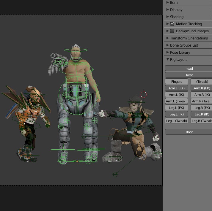 Low poly chars preview image 1